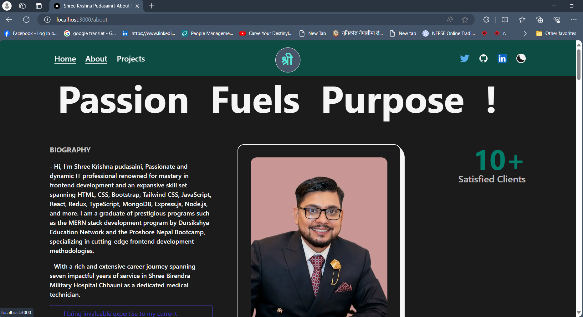 My Portfolio with Next.js 